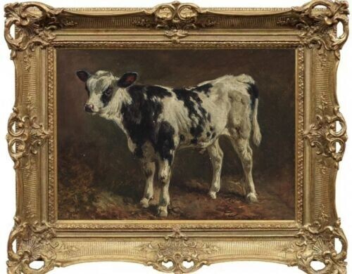 Top dipinto olio antico fatto - dipinto,